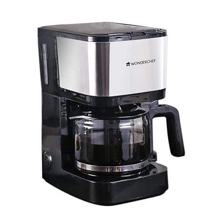 WONDERCHEF Regalia Pronto Coffee Maker, 600 Watts, 6 Cups Coffee, 2 Year Warranty