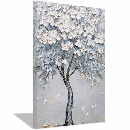DMZPKZB Cuadro Del Arbol De La Vida Árbol del Lago Seasonals ImpresióN En Material Tejido No Tejido Modernos ArtíStica Imagen DecoracióN De Pared Salon Dormitorio（Multicolor-50x70cm Enmarcado