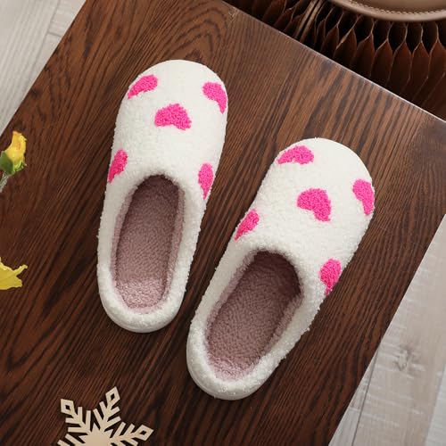 Hausschuhe Damen Plüsch Winter, Warme Pantoffeln Herren Slippers Damen, Flauschige weiche rutschfeste hauspantoffeln damen – Bild 6