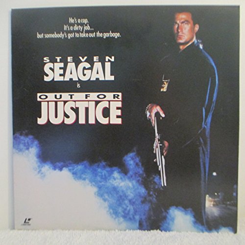 Laserdisc Movie Video "Out For Justice" Laser Disc # 12219 from Warner Home Video 1991