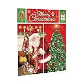 Amscan 670203 Merry Christmas Wall Vinyl Scene Setters Kit, 5 Ct. | Party Decoration 59
