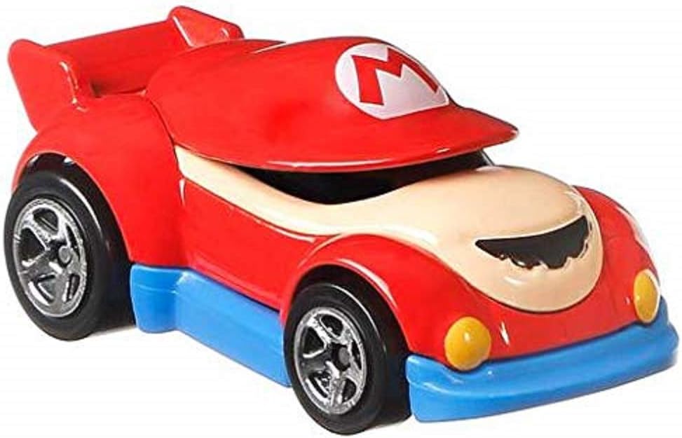 Hot Wheels Gaming Character Car Super Mario 2020 Series-Mario Vehicle(1/8)