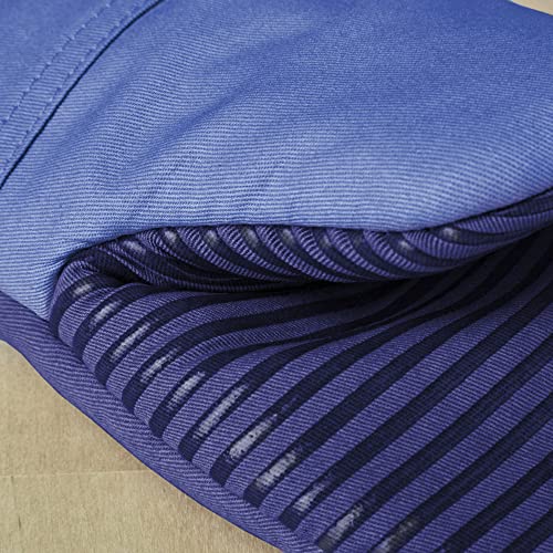 Kitchenaid Beacon Two-Tone Non-Slip Mini Oven Mitt Set, Blue Corn/Cobalt, 5.5"X8", 2 Piece #TOP2