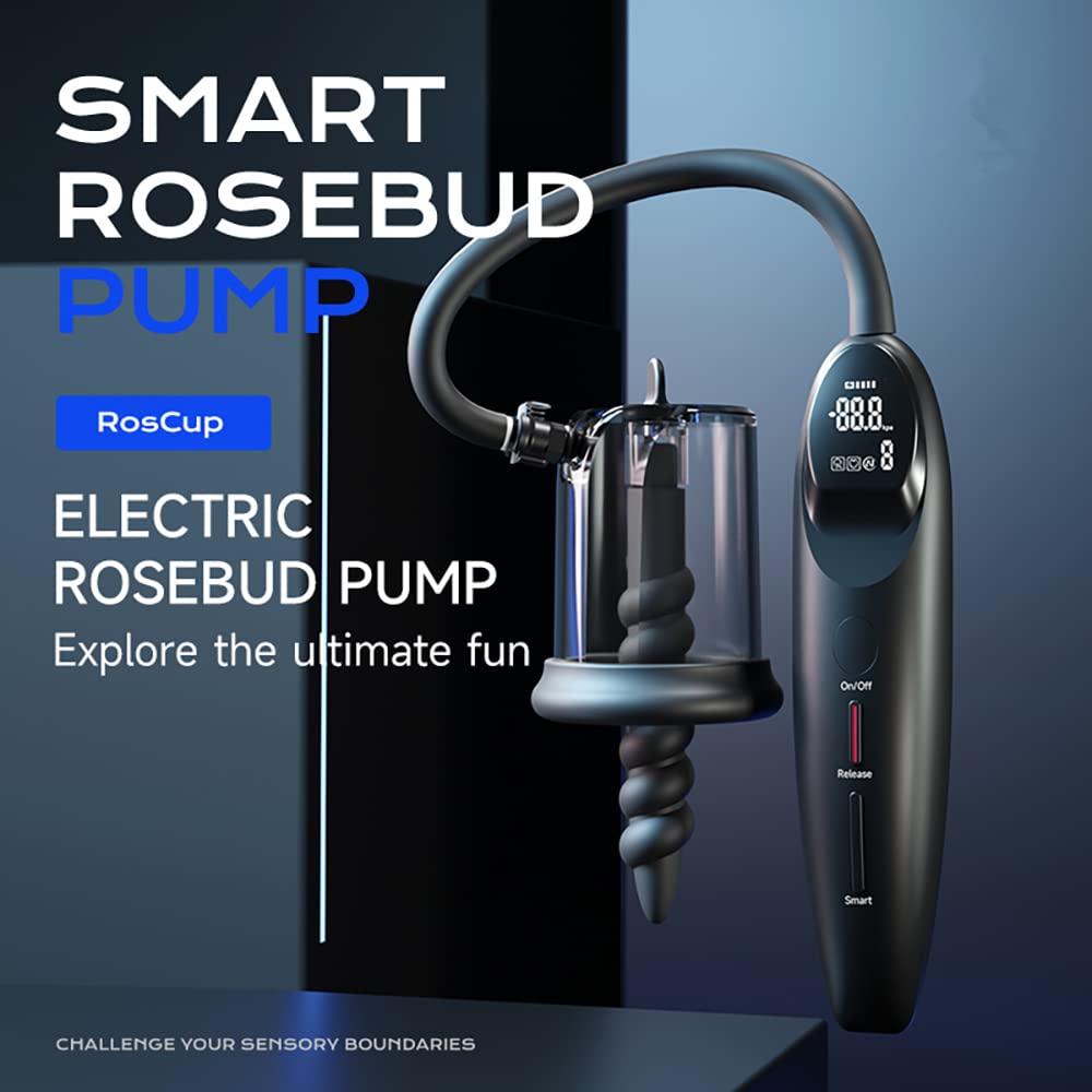 Elektrisches Analplug Analpumpe Sexspielzeug für Männer Analplug aus Silikon Vakuum Pumpe Spiral Ass Plug SM Spiel Extrem Sexspielzeug Prostata-Stimulation Anal Plug Für Männer Paare (C Set)