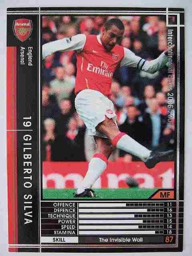 Amazon.co.jp: WCCF 06-07白黒カード 88 ジウベルト・シウバ