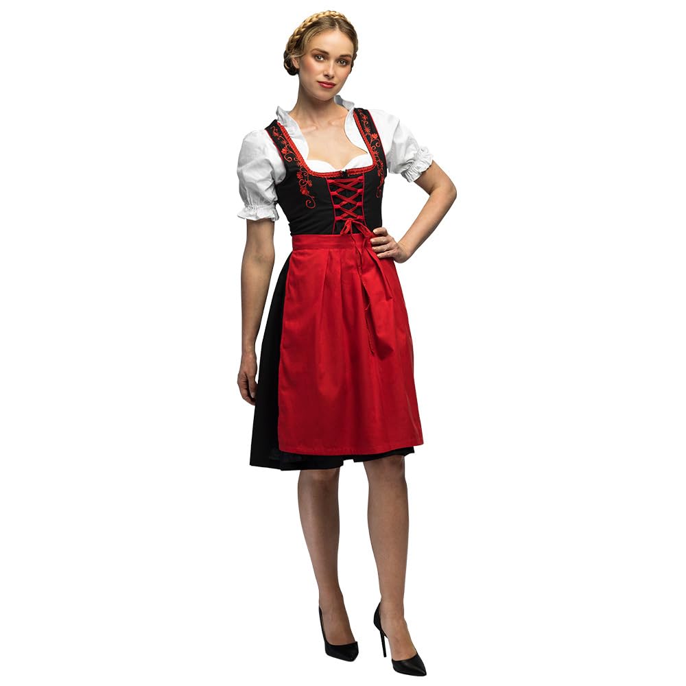 Boland - Kostüm Bayerin, Kostümset mit Dirndl, Bluse und Schürze, Faschingskostüme Damen für Karneval und Bierfest