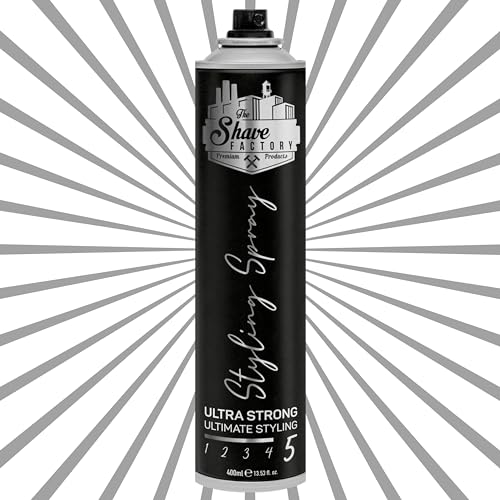 The Shave Factory Ultra Strong Styling Spray 400ml miniatura 7