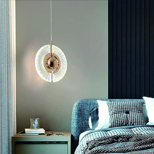 Lámpara de noche OVNI de cristal acrílico con cable largo regulable 2