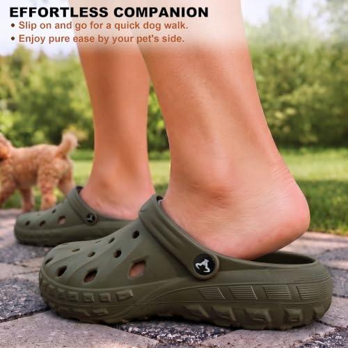 Image of KEMISANT Cushioned Clogs Mules for Men Garden Beach Water Fun-Lightweight | EVA Cushioned Footbed| Arch Support | Slip-resistant | Unisex