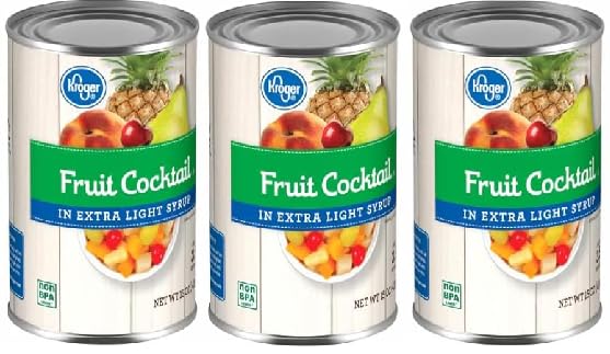 Fruit Cocktail in Extra Light Syrup (3 Cans, 15 oz. Each)