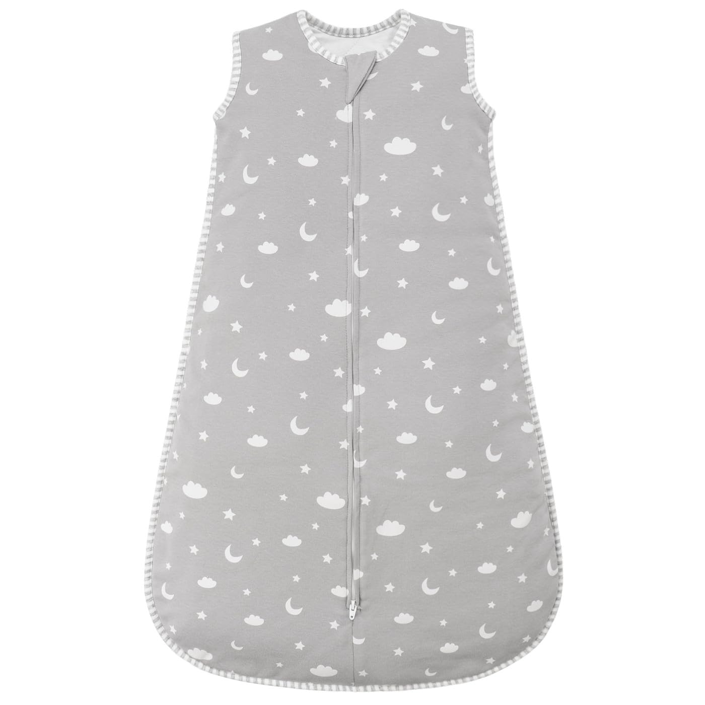 TURMIN Baby Sleeping Bag 1.5 Tog, Cotton Winter Sleeping Bag Baby 12-24 Months Quilted Sleep Sack