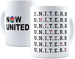 Caneca Porcelana Now United Love Uniters Fãs Presente
