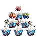 48 pcs Toy Story Cake Toppers for Kids Birthday Party Cake Decoration Supplies