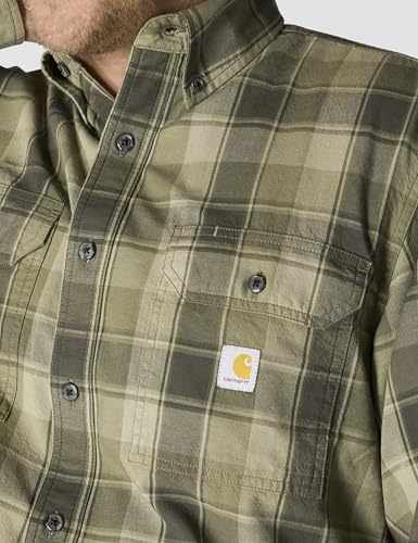 Image of Carhartt Men's Fort Loose Ls Plaid Shirt