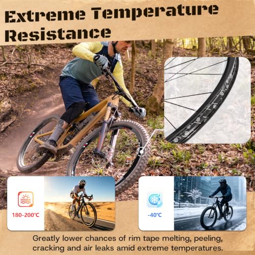 Cinta de Llanta Tubeless RACEDUEL 32mm x 10m Negro miniatura 4