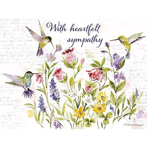 Image of Lang, Hummingbird Sympathy Assorted Boxed Note Cards