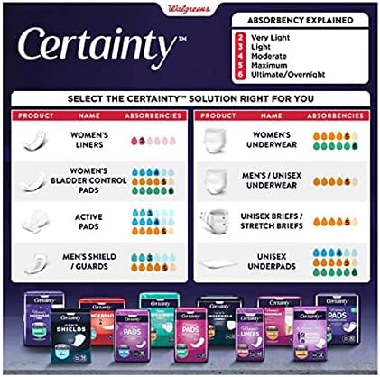 Walgreens Certainty Men's Underwear, Maximum Absorbency, XL 16 ea