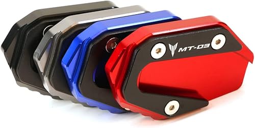 Miniatura 4 de Accesorios de motocicleta con soporte lateral para Yamaha MT03 MT 03 2016 2017 2018 2019 2020 placa de extensión de soporte