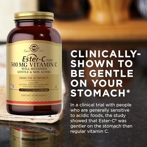 Solgar Ester-C Plus 500 mg Vitamin C (Ascorbate Complex), 100 Servings - image 6