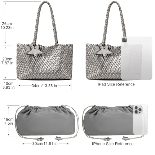 Bolso Hobo de Hombro Fashion para Mujer miniatura 3