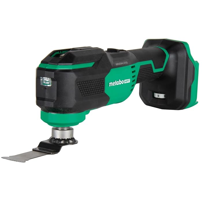 Metabo HPT Cordless Oscillating Multi-Tool, 6 Speed MultiVolt, CV18DAQ4