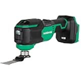 Metabo HPT 18V MultiVolt Cordless Oscillating Multi-Tool, Low Vibration Design, Universal Design, 6 Speed Settings, User Vibration Protection, Starlock, Tool Body Only, CV18DAQ4