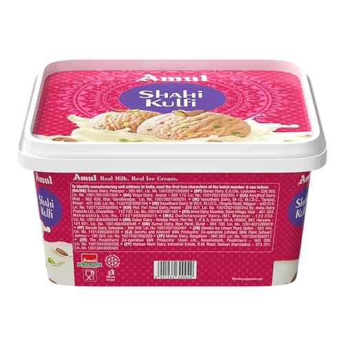 Image of Amul Ice Cream Tub Shahi Kulfi, 1 L