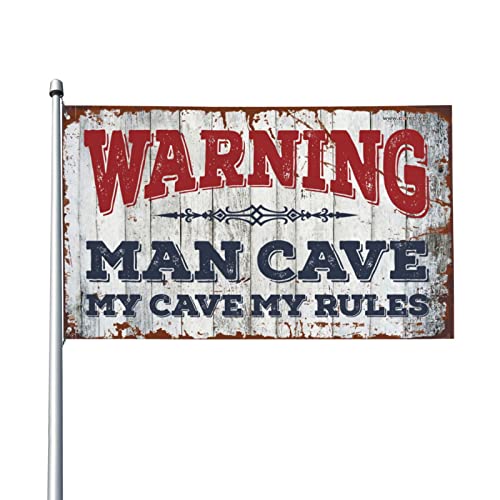 Drapeau de porte de chambre My Cave pour transformer un mur vide en hiver
