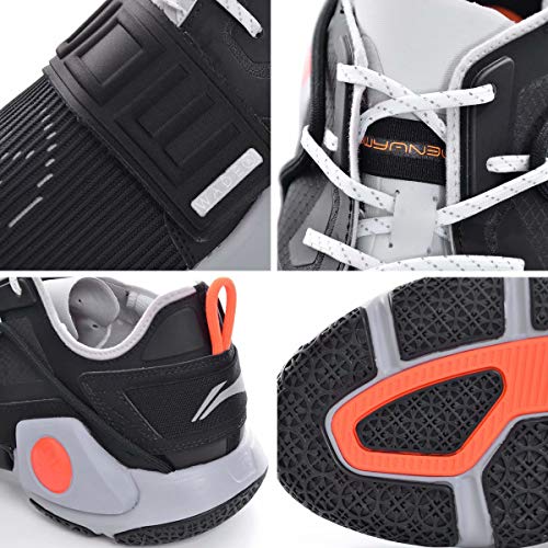 Tênis de basquete masculino LI-NING Wade WOWTR Courtside forro nuvem esportivo masculino ABBQ003, Wo