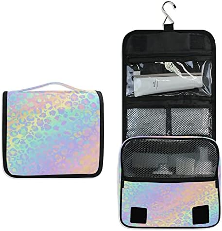 Miniatura 7 de Neceser colgante con diseño de mariposa y calavera, bolsa de viaje para artículos de aseo personal, organizador de artículos de tocador portátil,