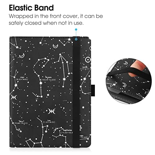 Housse Universelle 6-7" Pour Liseuse - Compatible Kindle, Kobo, Pocketbook - Design Nuit étoilée