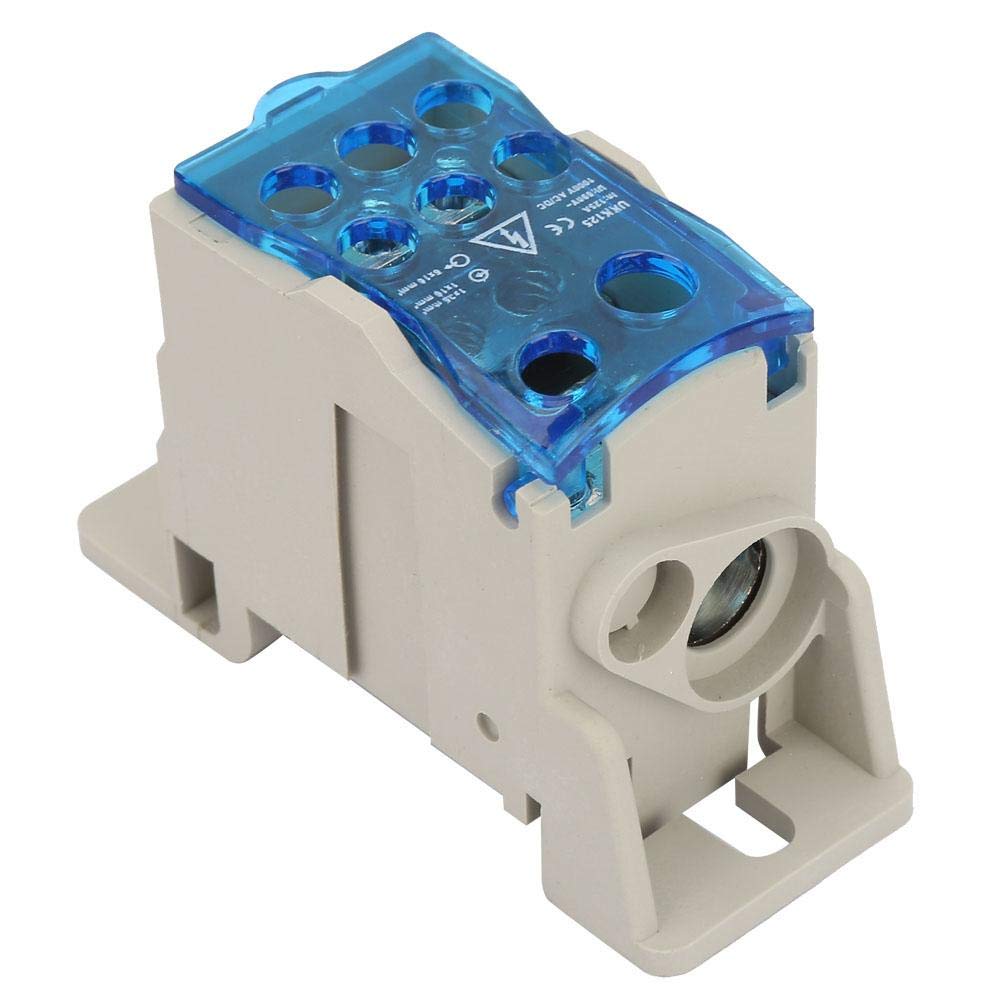 Buy Block Distribution Box, Universal Power Junction Box, Din Rail for