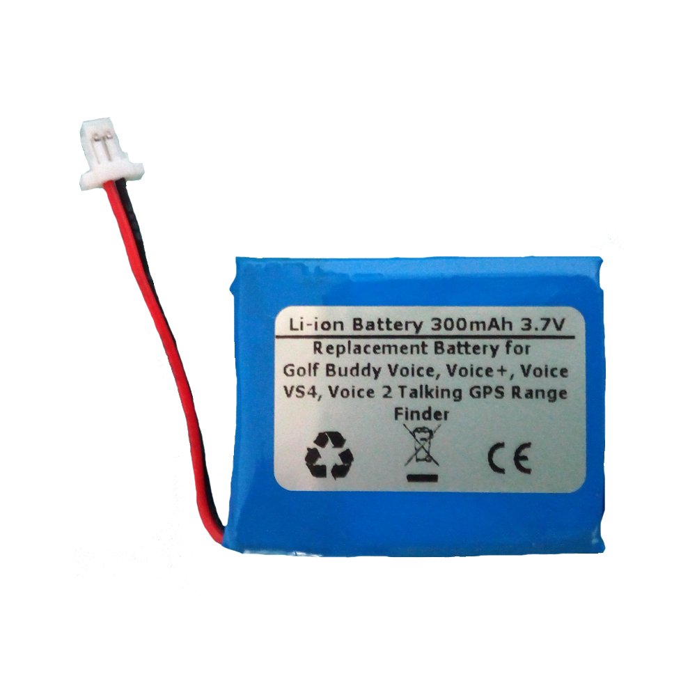 STARNOVO 300mAh 3.7V Li-Polymer Replacement Battery for Golf Buddy Voice, Voice+, Voice VS4, Voice 2 Talking GPS Range Finder