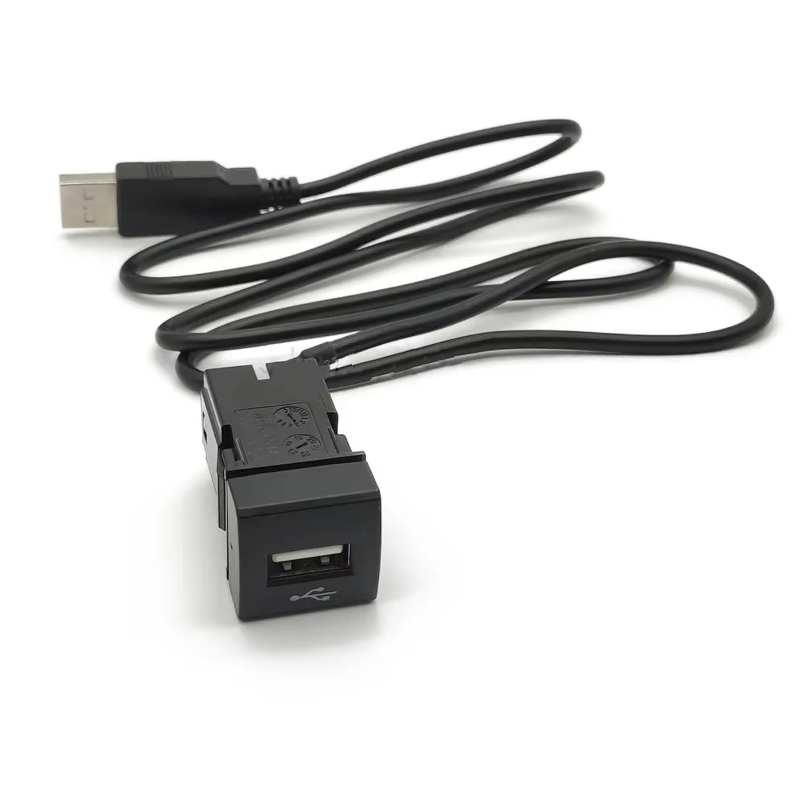 USB Adaptador Coche Centro Puerto USB Compatible Con Toyota Para Camry Para Corolla 2018 2019 2020 Adaptador Entrada Automóvil Audio U-disk Flash Socket Cable Interfaz