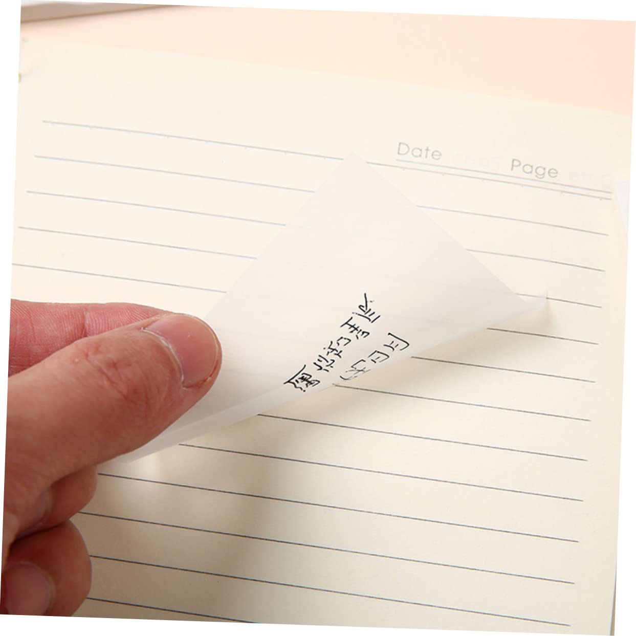Tofficu 4 Ensembles Notes Autocollantes Transparentes Autocollant Mémo Mémos Multifonctions Surligneurs Pastels Le Bureau Stickers Autocollants De Bureau Pvc Auto-adhésif 200 Feuilles * 4