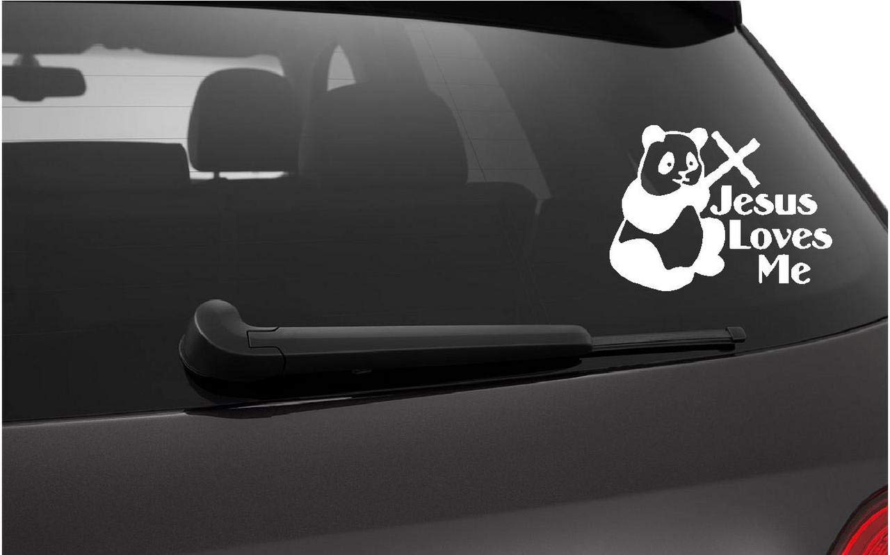 LYOMAN® Jesus LovesMe Laptop I pad Tablet Car Scratches Car Stickers Exterior Decals Color White Pack of 1 (B07HRSGPBG) Amazon Price History, Amazon Price Tracker