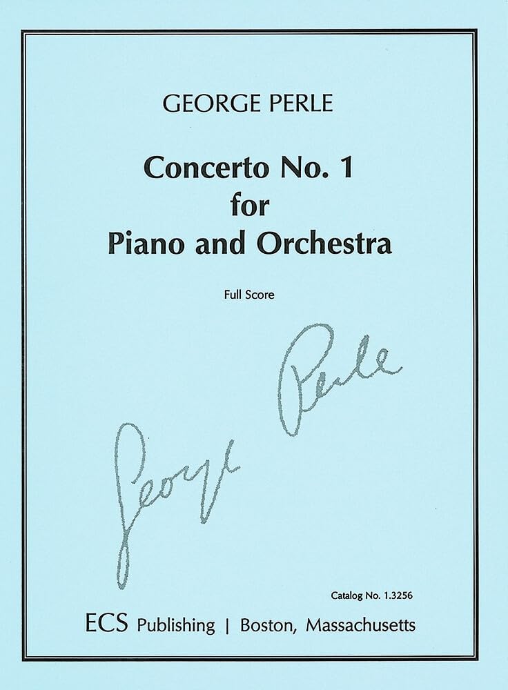 Concerto No. 1 pour piano partition orchestre musique classique