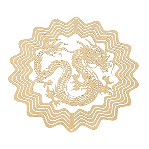 ABOOFAN Wind Spinners Metal Sculpture for Outdoor Hanging Decor Artistic DIY Wind Sculptures Chic Decorative Accessories for Home and Garden Decoration