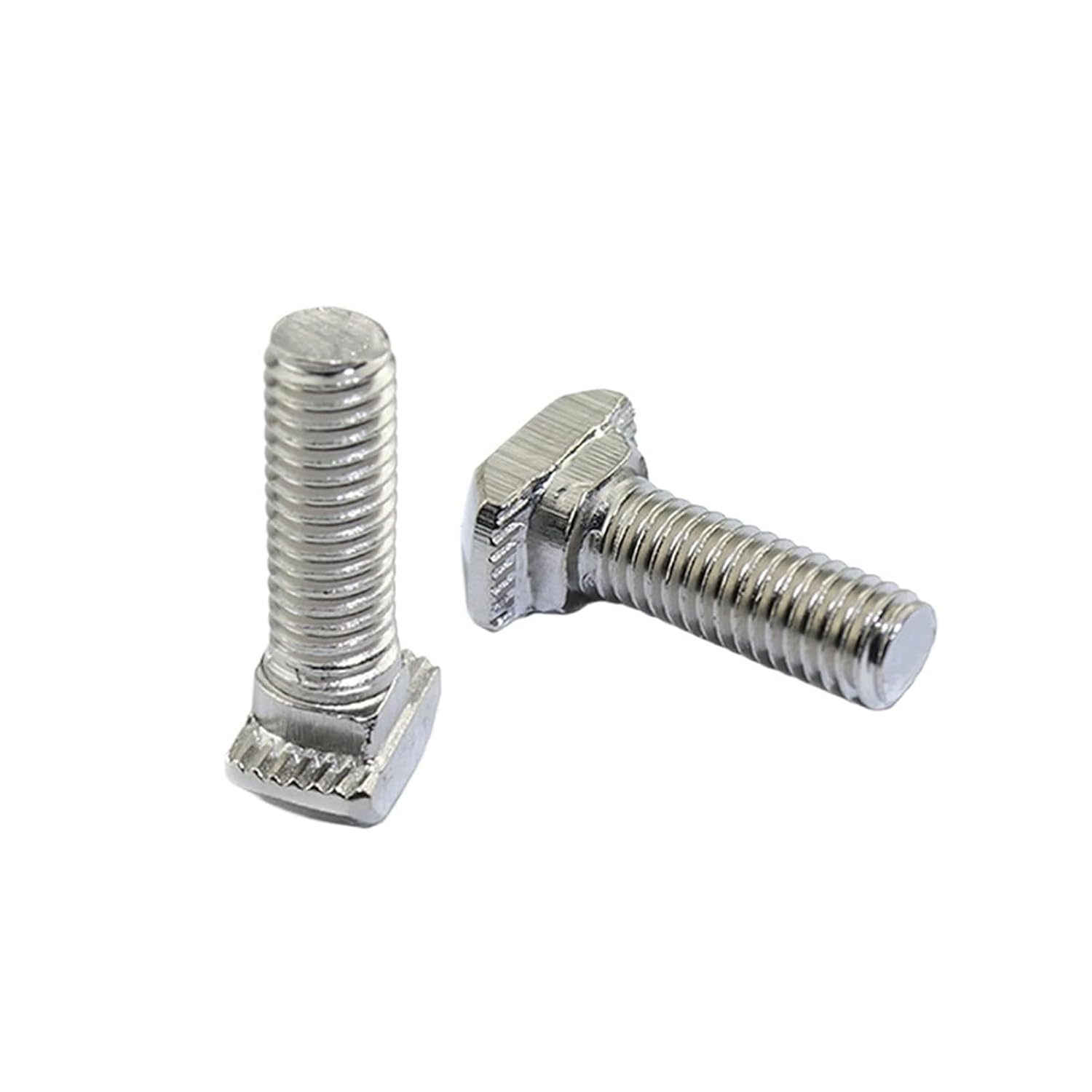 50pcs/lot M5 M6 M8 T Bolt Screws Fastener Tool for T-Slotted 20 30 40 Series Linear Rail Aluminum Profiles (Size : 45-M10x40mm, Color : 50pcs)