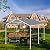 Thanaddo 10 x 20 Ft Carport Replacement Canopy Cover Garage Top Tent Shelter Tarp with Free 44 Ball Bungee Cords,Grey(Only Cover, Frame Not Include)