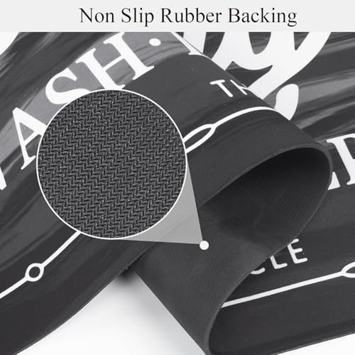 Image of Pauwer Laundry Room Rug Runner 20 inchx60 inch, Non Slip Waterproof Laundry Mat