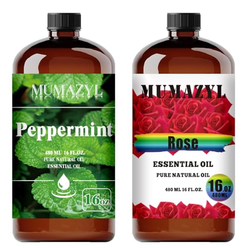 Aceite Esencial de Menta y Rosa 480ML