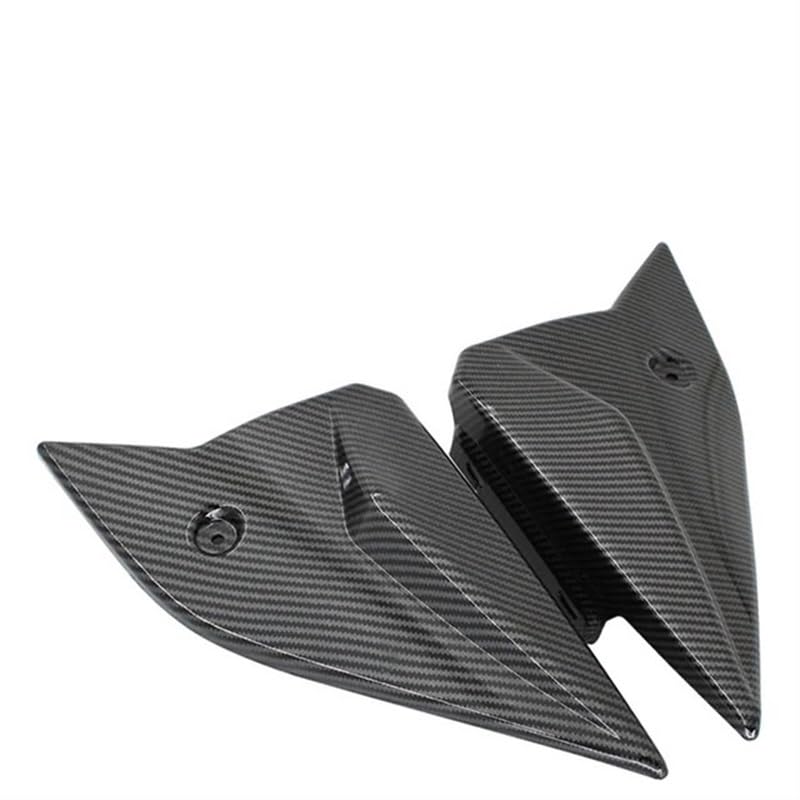 Plaque capot moto MT-09 style carbone idéale pour balades et roadtrips