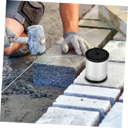 KALLORY 3 rolls cuerda de nylon trenzado para construcción con alta resistencia para albañilería y proyectos exteriores miniatura 5