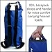 Premium Dry Bags Waterproof, drybag, Dry Sack with Phone Waterproof Bag and Long Backpack Adjustable Shoulder Straps Included (Blue, 20 L)