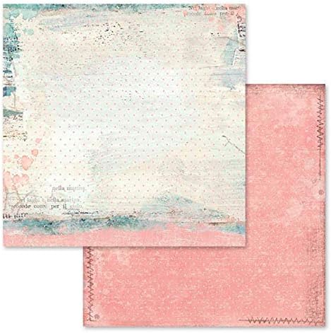 Miniatura 5 de STAMPERIA INTERNATIONAL, KFT PAPER PAD 12X12 10PK DREAM, Rosa, Azul