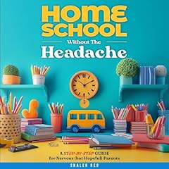 Homeschool Without the Headache Audiolibro Por Shaler Red arte de portada