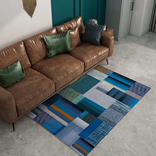 Tapis de passage 70x130cm anti-rayures et ignifuge pour sol RYNS - 3