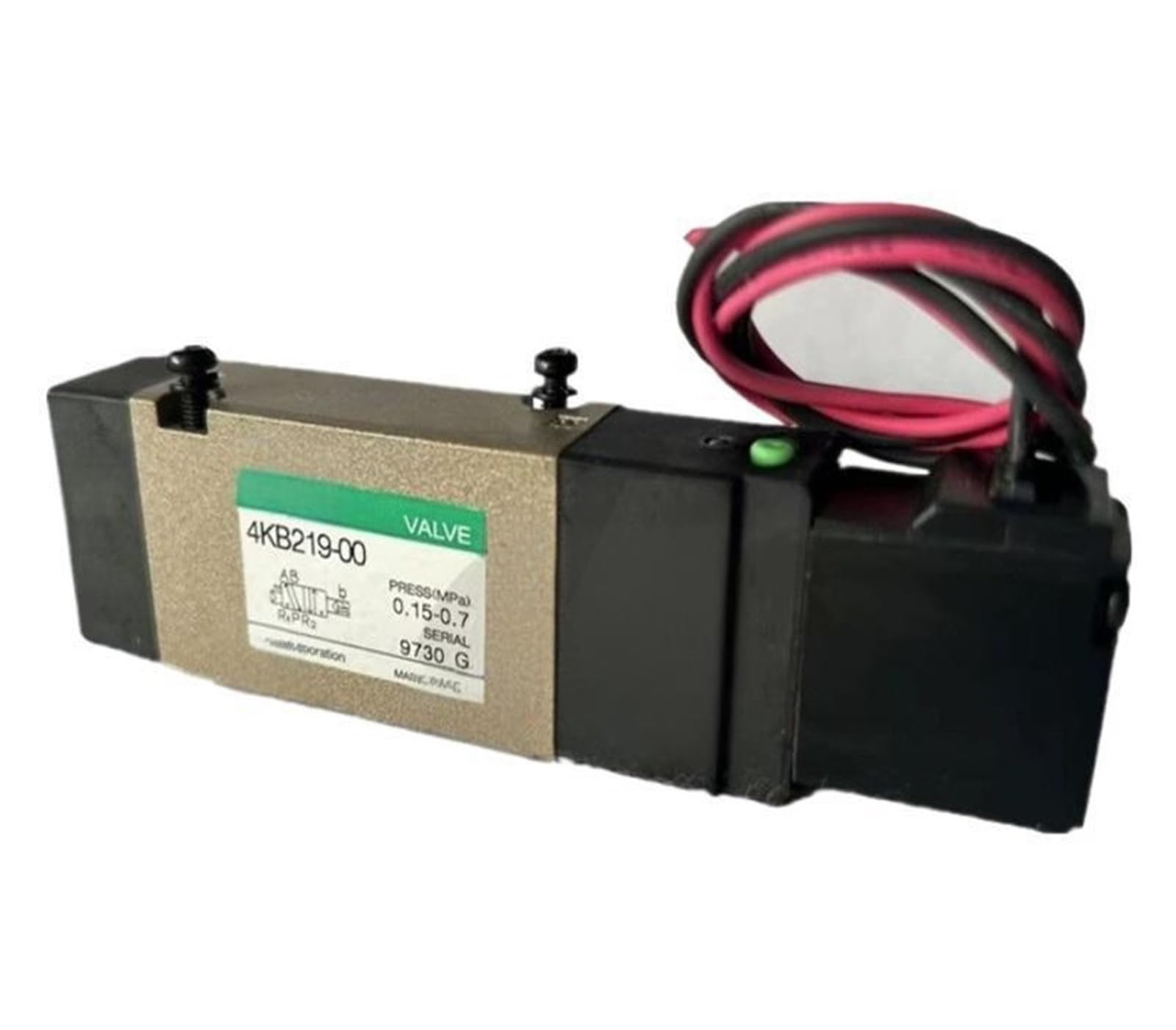 Électrovanne 4KB110 et 4KB219 pour distributeur pneumatique