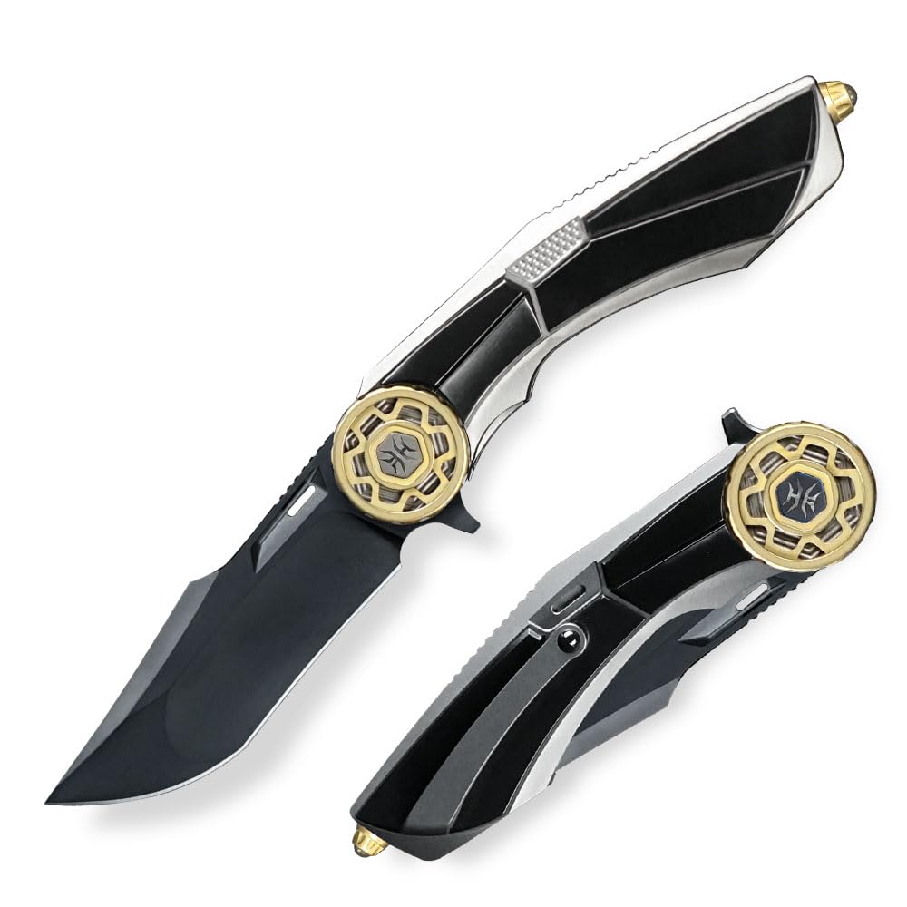 DELLINGER Klappmesser KH Knives Storm DLC, CPM-S90V Zirconium